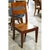 2010s Crate & Barrel 'Paloma' Dining Table W/6 Chairs - Red-Brown For Sale - Image 5 of 6