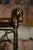 Vintage Maitland Smith Brass Bronze Horse Head Equestrian Wine Rack Leather Tray For Sale - Image 9 of 13
