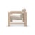Beige Natural Modern Armchair For Sale - Image 8 of 8