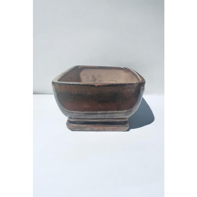 Glazed Ceramic Bonsai Pot For Sale - Image 4 of 6