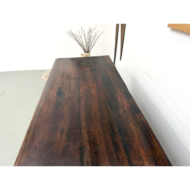 Antique Walnut Trade Counter, 1900 For Sale - Image 10 of 18