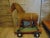 Art Deco Wooden Horse on Wheels, 1920s For Sale - Image 9 of 10