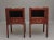Wood Georgian Mahogany Tray Top Bedside Cabinets, 1960s, Set of 2 For Sale - Image 7 of 10