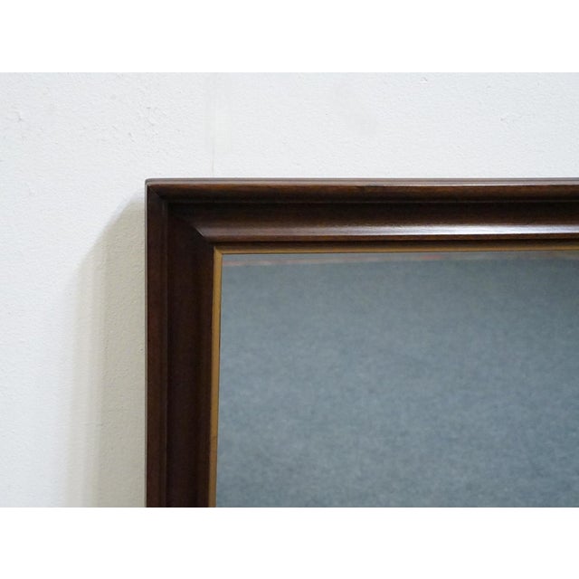 Henkel Harris Henkel Harris Virginia Galleries Solid Mahogany Traditional Style 52" Mirror 1275-808 For Sale - Image 4 of 6