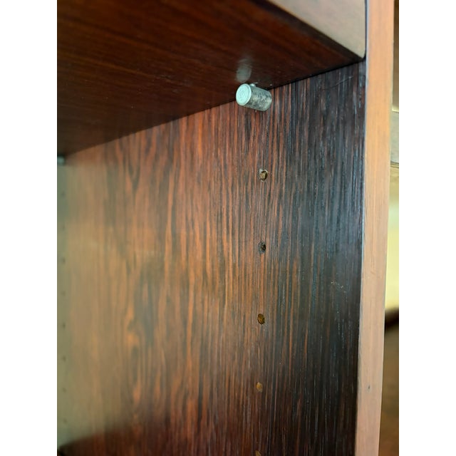 Danish Rosewood Mid Century Shelving Unit, Adjustable For Sale - Image 9 of 14