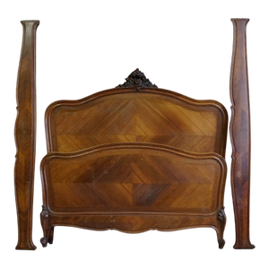 Antique French Rococo Full Bed