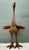 Vintage Monumental Patinated Metal Ostrich Sculpture For Sale - Image 12 of 12