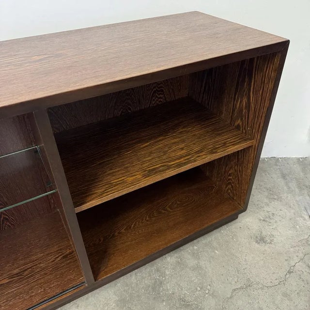 Small Sideboard attributed to Bernini, in Restored conditions. Designed 1960 to 1969 This piece is designed in the style...