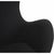 2000 - 2009 Vintage Egg Chair in Black Fabric by Arne Jacobsen, 2000s For Sale - Image 5 of 13