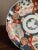 19th Century Imari China Porcelain Plate, 1850s For Sale - Image 6 of 7
