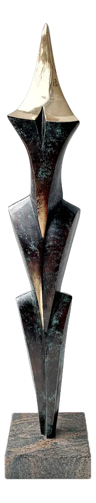 Maya Sculpture in Bronze by Stanislaw Wysocki, 2016