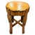1950s Restored Mid-Century Hawaiian Split Bamboo Side Drinks Table W/ Koa Wood Top For Sale In Los Angeles - Image 6 of 9
