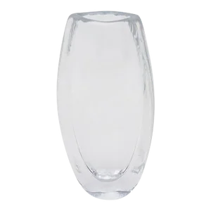 Mid-Century Orrefors Nils Landberg Hand-Blown Sommerso Vase, Signed