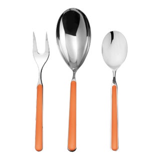 Mepra Fantasia 3-Piece Serving Set, Carrot For Sale