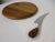Mid-Century Modern Mid 20th Century Dansk Charcuterie Board With Knife by Torun Denmark- 2 Pieces For Sale - Image 3 of 8