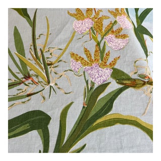 Raoul Textiles Calypso Linen Fabric- 2 Yards For Sale