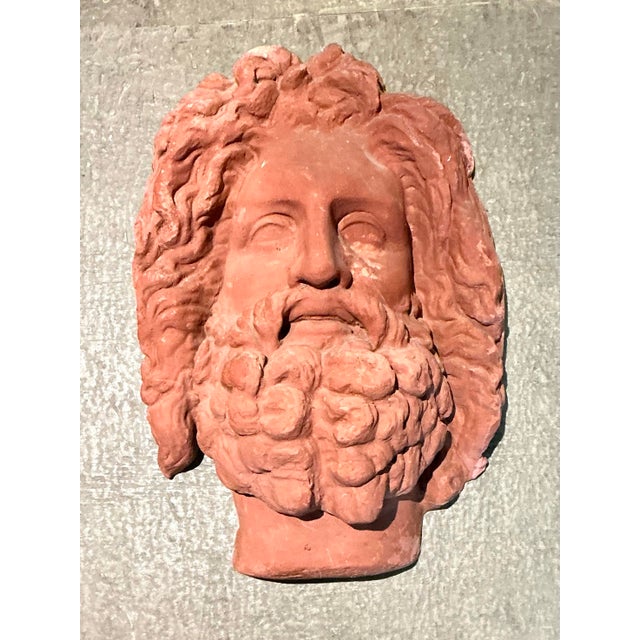 Vintage Terracotta Wall Sculpture For Sale - Image 12 of 12