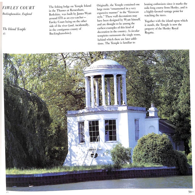 "Follies and Pleasure Pavilions: England, Ireland, Scotland, Wales" 1989 Mott, George [Text By] For Sale - Image 10 of 10