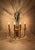 Hollywood Regency Crystal 4-Arm Wheat Sheaf Wall Sconces from Banci Firenze, Italy, 1980s, Set of 2 For Sale - Image 3 of 17