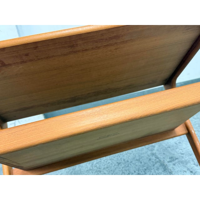 Salin Nyborg Teak Two Tiered Side Table, Mid 20th Century For Sale - Image 11 of 12