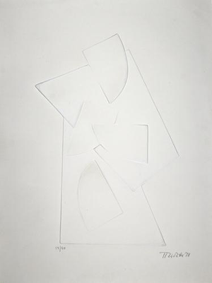 Hans Richter, Untitled, Embossing, 1970