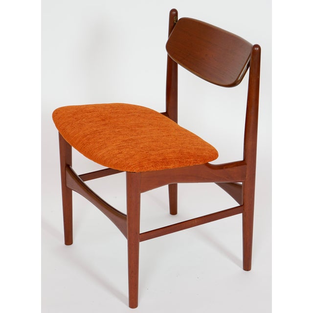 Rare Arne Hovmand Olsen Newly Upholster Dining Chairs Set of 4 For Sale In Miami - Image 6 of 18