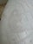 Vintage White Faux Alligator Round Ottoman With Chrome Plinth Base For Sale - Image 4 of 10