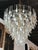 Glass Vintage Murano Mazzega Chandelier by Carlo Nason, Brass & Glass, Italy, 1960s For Sale - Image 7 of 12