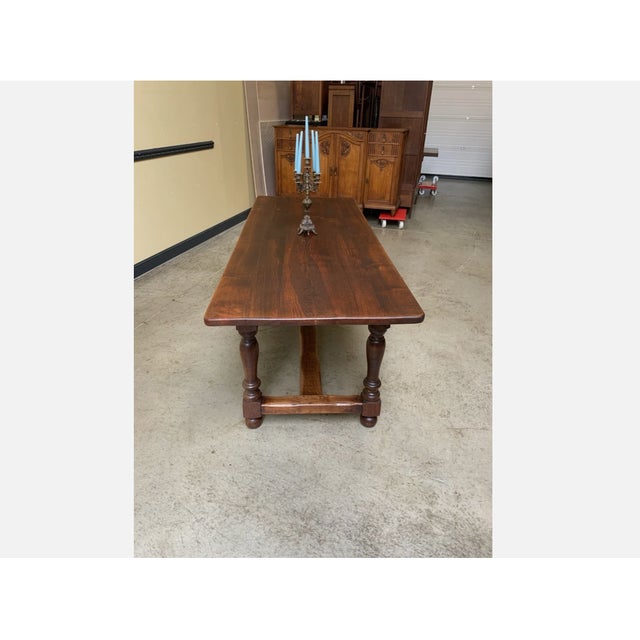 Vintage Monastery Table, 1940 For Sale - Image 4 of 13