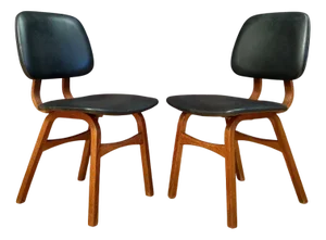 Chairs in the style of Borge Mogensen, Denmark, 1960s, Set of 2