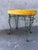A Pair of Vintage Mid-Century Modern Wrought Iron Bench / Foot Stools. Circa 1960s For Sale - Image 17 of 18