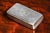 19th Century Neat English Antique Sterling Silver Table Snuff Box Lion Armorial Coat of Arms Crest Tobacciana For Sale - Image 5 of 14
