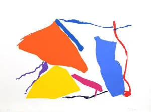 1980 Raymond Parker "Untitled 9" Print