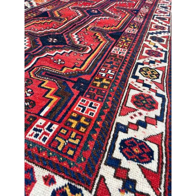 Antique Lori Rug in Wool, 1920s For Sale - Image 9 of 18