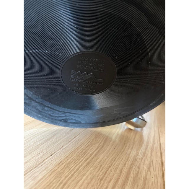 Vintage Pipistrelle Table Lamp by Gae Aulenti for Martinelli Luce, 1970s For Sale - Image 16 of 17