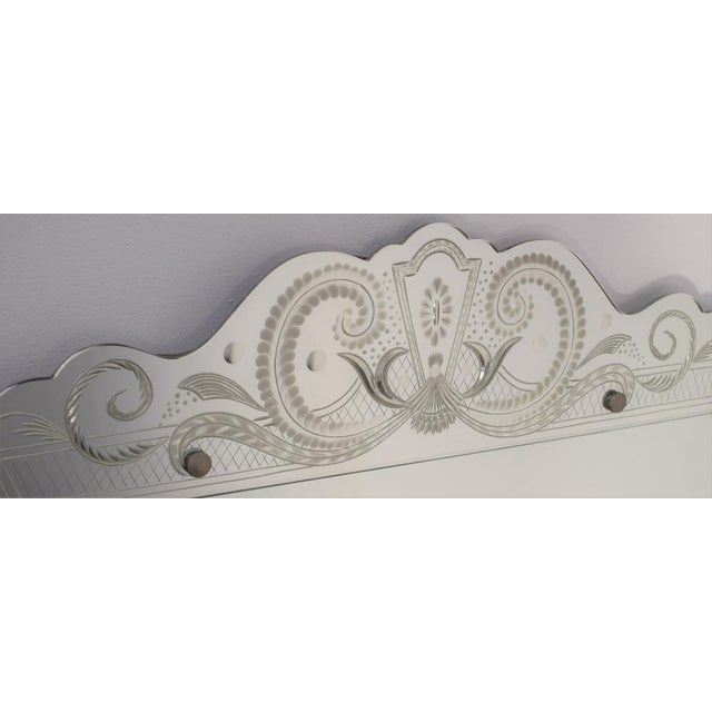 Vintage Italian Mirror by Pietro Chiesa, 1950s For Sale - Image 6 of 16