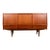 Mid Century Danish Modern Credenza Sideboard Central Bar Teak MCM 6 Drawers 78" For Sale
