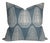 Artemis Linen Pillow Cover in Blue, 20x20 Pillow For Sale
