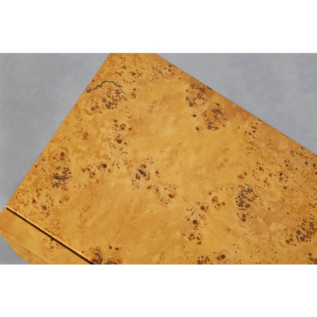 Vintage Burl Wood Chest of Drawers by Arthur Umanoff for Dillingham For Sale - Image 12 of 13