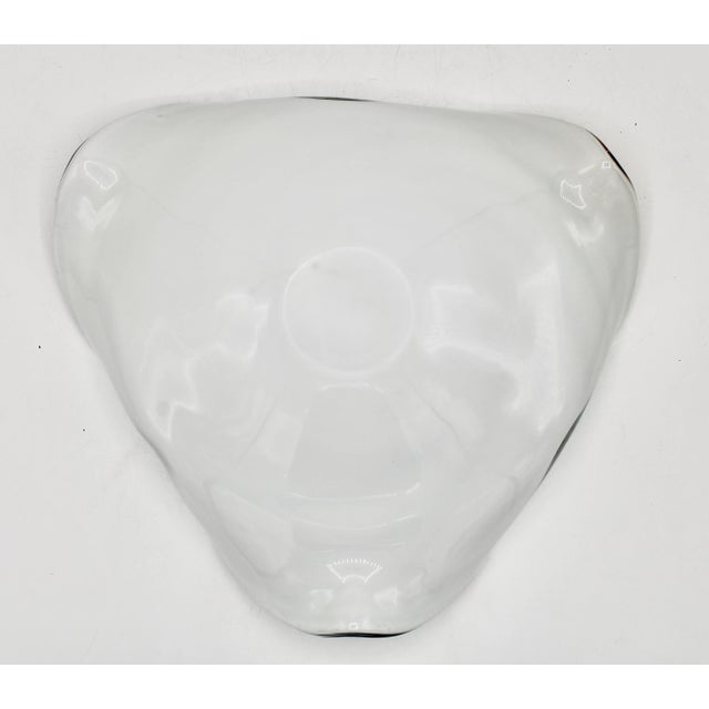 Glass Mid 20th Century Italian Murano Glass Bowl / Cachepot For Sale - Image 7 of 10