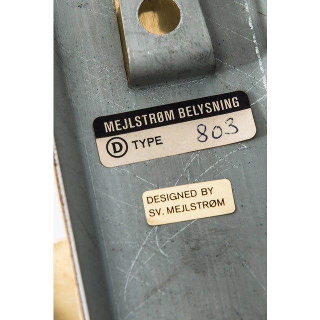 Wall Lamp by Sven Mejlstrøm for Mejlstrøm Belysning, 1960s For Sale - Image 4 of 5