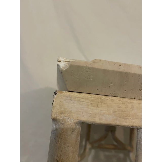 1970s Wrought Iron Ornate Tall Stand Pedestal For Sale - Image 12 of 13