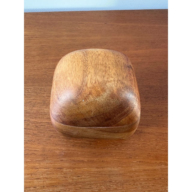 Dean Santner 1970s Original Studio Crafted Wooden Stash Box by Dean Santer For Sale - Image 4 of 10