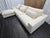 Rh Lugano Modular 4-Piece Sectional | Italy | Down | Performance Linen Weave – Natural For Sale - Image 16 of 18