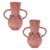 Kenneth Ludwig Chicago Storeware Vase with Floral Accent (Set of 2) For Sale - Image 4 of 4