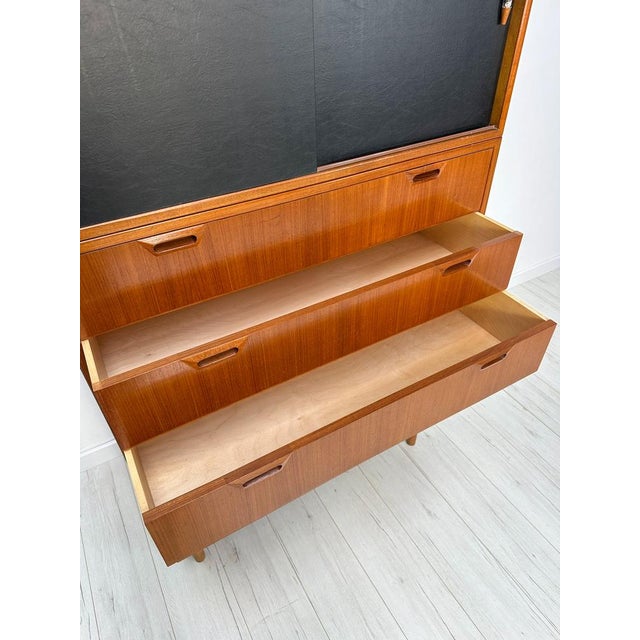 Mid-Century Danish Three-Piece Teak Cabinet, 1960s For Sale - Image 9 of 14