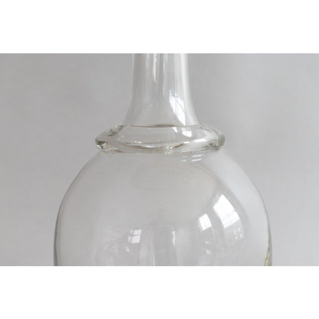 Antique French Glass Decanter, 1890s For Sale - Image 6 of 7
