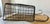 1930s 1930's Large Antique French Wirework Crimped Wire and Metal Wall Pocket Hanging Basket For Sale - Image 5 of 9