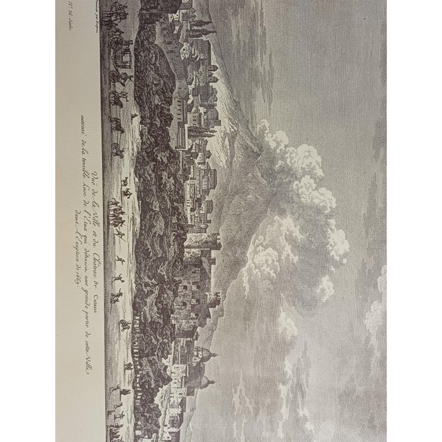 Louis Despréz, The Castle and the City of Catania, 1800s, Archival Pigment Print For Sale - Image 9 of 10