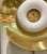 2020s Revelation Modern Brass and Alabaster Vice Versa Led Wall Sconces Pair For Sale - Image 5 of 6